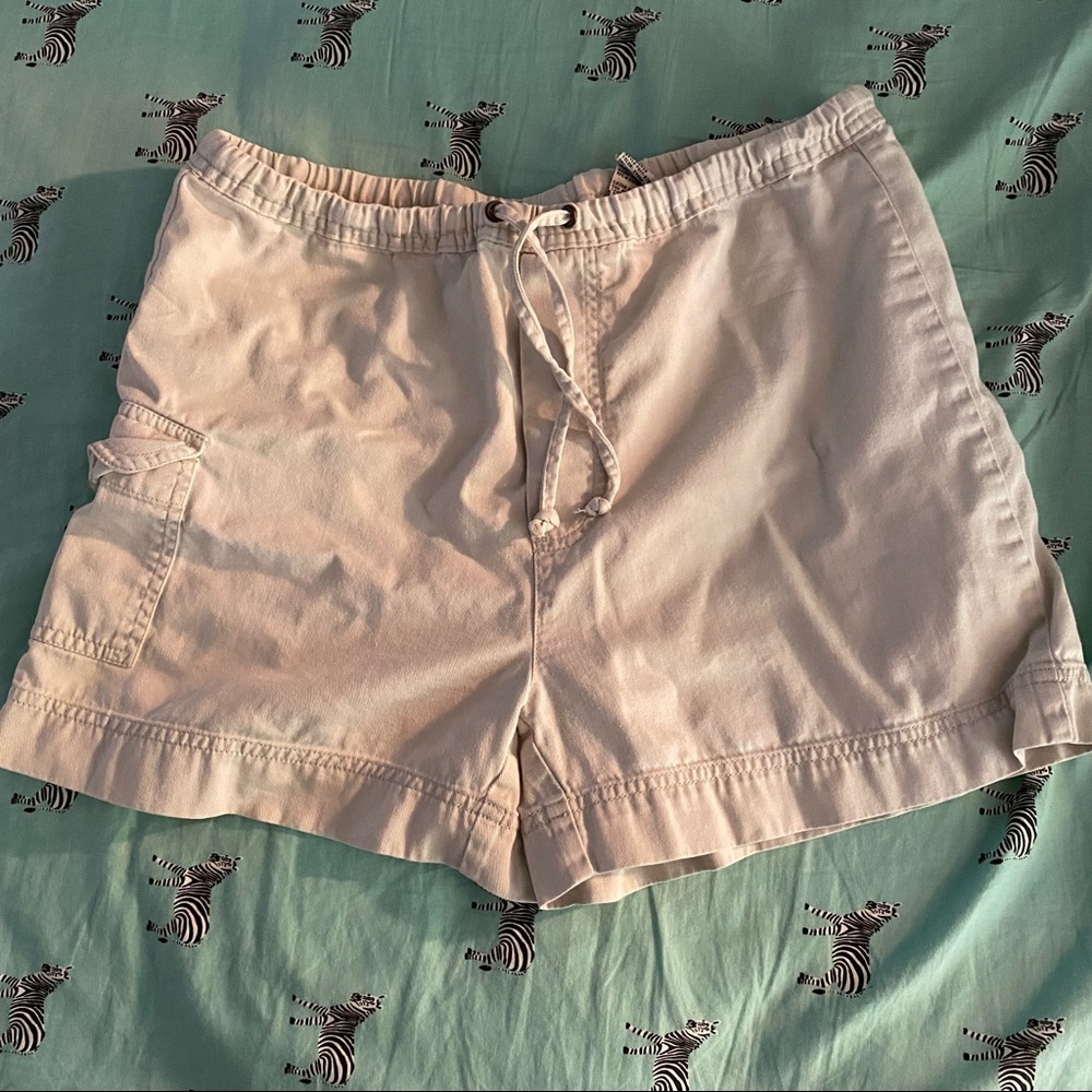 Light Tan Drawstring Shorts